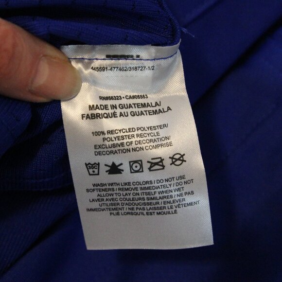 Thurman Thomas NFL Players Buffalo Bills 34 Blue Jersey Men's Size Small - Picture 14 of 15